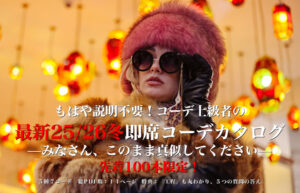 ▶︎カッチー◀︎もはや説明不要！コーデ上級者の２５/２６冬即席コーデカタログ—みなさん、このまま真似してください—先着100本限定！